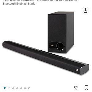 Polk surround sound bar